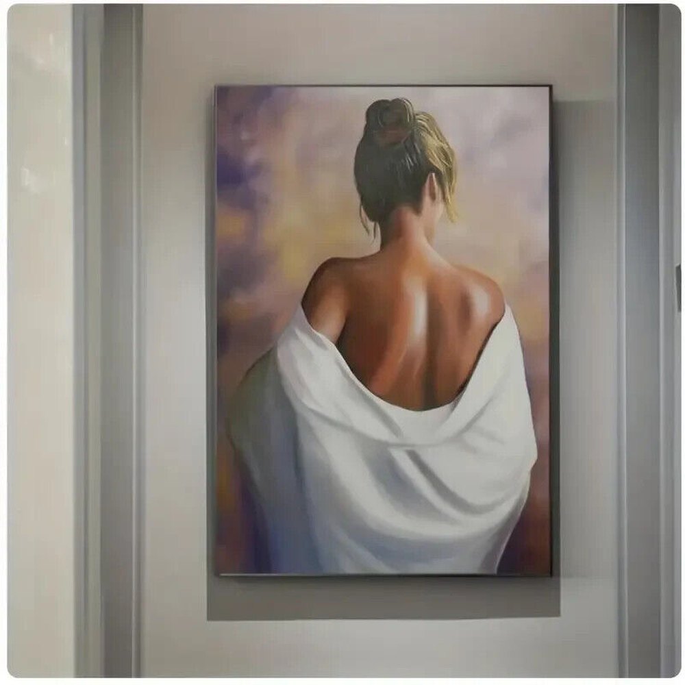 Modern Art Nude Woman Body Art Canvas Print 11.82" x 17.72" Stunning! NEW! Home & Garden:Home Décor:Posters & Prints Style Your Walls